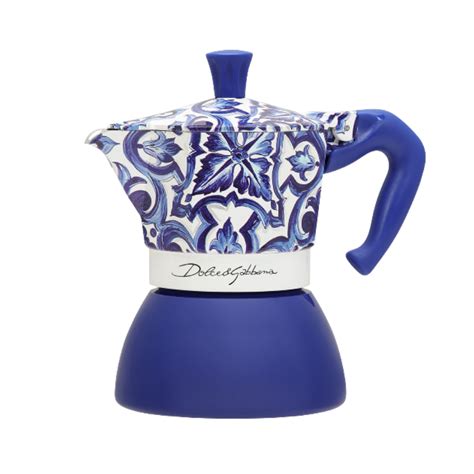 bialetti dolce gabbana blue|moka induction mediterranean blue.